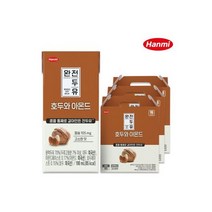 한미 완전두유 호두와아몬드 190ml 48팩식사대용고칼슘두유 출산선물, 한미 완전두유 호두와아몬드 190ml 48팩-식사대용/
