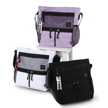 학원수강학생 캐주얼 크로스백 3칼라 한쪽으로매는 주니어크로스백 여성크로스백