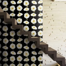 데코미 포인트 시트지, HWP-077(뽀삐 줄기-블랙)