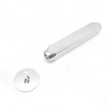 레이져각인기 각인기계 레이저마킹기 1PC 6MM 금속 스탬핑 도구 보석 디자인 우표 가죽 로고 DIY 만들기 펀, 11 YD011  1PC