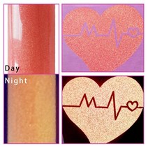 수전사 필름 시트지 Glitter heat transfer vinyl glow in the dark color 변화하는 luminous vinyl sheets htv film, e057, 25x50cm