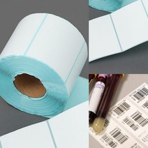 바코드 감열 롤라벨 800매(80X60MM) 의류라벨 투명스티커라벨지 롤아트지