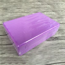 요가 블럭 폼롤러 웨지블록 EVA 폼 블록 필라테스 큐브 벽돌 안티 압력 베개 쿠션 홈, 02 Purple