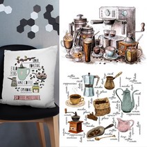 자투리 컷트지 폴리옥스포드 Ilovecoffee 택1, 컷트지 폴리옥스포드 Ilovecoffee 2번