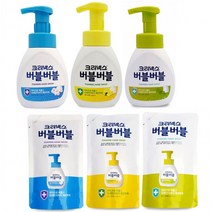 [성무상사] [미르]크리넥스 마이크로버블 버블버블 핸드워시 미세먼제까지 깨끗하게 손세정제 클린파우더 레몬허브 힐, 크리넥스 버블버블핸드워시 본품250ml 파인애플