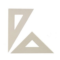 아톰 삼각자(36cm)측정 제도 기록 그림 건축 건설 도면 인테리어 오피스 사무 측량