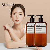 [해피바스] 스킨유 이노센트 워시 모음 2입, 옵션:04 파우더리 샤워젤 500g x2