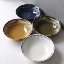 일본 아이카 16cm 찬기- 4color, 브라운, 1개