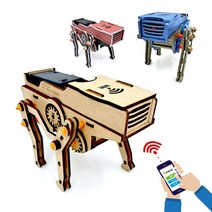 IoT(사물인터넷) 오토마타 4족로봇 아이독 만들기, 단품, 본상품