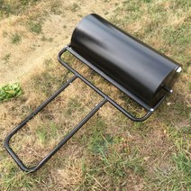 수동 잔디 롤러 테니스장 골프장 운동장 바닥 땅 평탄화 다짐기, 04. 블랙 직경 33cm 길이 78cm 모래 약 90