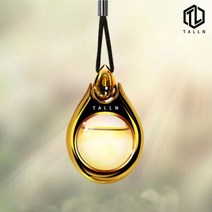 TL 톨른 차량용 룸미러 방향제 골드 Ver2, 레몬라벤더 10ml, 1개