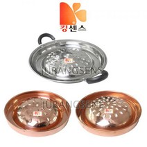 주방센스 스텐/구리 불고기판 킹센스, 스텐 불고기판(검정손잡이)