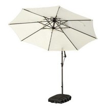 대형 파라솔 옥상정원 무더위쉼터 감성 대형그늘막, 6 [특가]3m원형짙은녹색-100kg수조