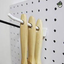 스텐 타공판 보드 제작 어린이집 사무실 걸이 흰색