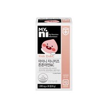 마이니 지니키즈 튼튼아연 영국산 비타민C 비타민B 초유단백질 자일리톨 비트 딸기추출분말 키즈 어린이 성장기 영양제 1 500mgx30정, 2개, 2개