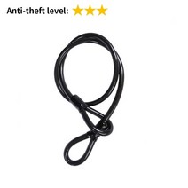 4관절락 와이어락 킥보드 자전거 오토바이 자물쇠 도난방지강철 케이블 잠금 장치가있는 강력한 보안 u 잠금 mtb 도로 체인 용 도난 방지 액세서리 55, 스타일 8