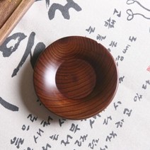 [손이야기] 원형 원목 차탁 (찻잔받침), 단품