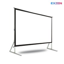 엑스젠 패스트폴더 스크린 야외용스크린 프로젝터 빔스크린 캠핑용 행사용 스크린, 120인치 와이드