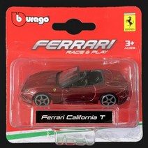 부라고-1:64 페라리 488 GTB 458 스파이더 F40 컴피티션 엔조 430 스쿠데리아 스쿠데리아 F12TDF 콜릿 다이 캐스트 자동차 모델 스포츠카, calfornia t