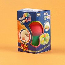 무지개링형광 달인의컬러링 슬링키 무지개링 2개세트 용수철 슬링키스프링