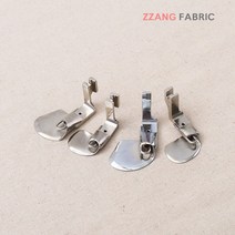 짱패브릭 공업용)밑단말아박기랍빠형노루발 노루발, 1/8