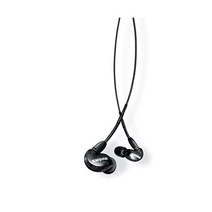 슈어 AONIC 215 TW2 True 무선 사운드 Isolating 이어버드 블루투스 5 Technology, 검은색, 3.5mm 케이블