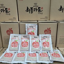 통째로 100프로 사과즙 영주 풍기사과즙 최플가든 120ml x 50포, 120ml 50봉