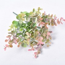 인조넝쿨 조화 인주 식물 벽설치 인조나무 덩쿨 조화 인조풀 7 분기 인공 잎 31, 분홍
