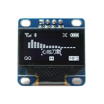 아두이노 128x64 OLED 디스플레이 0.96인치 I2C 블루