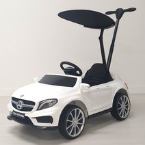 다이노토이즈 벤츠 GLA45 2IN1 전동푸쉬카 유아 아기 붕붕카 무선 조종 리모컨, 화이트