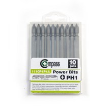 전동드릴비트 십자 양날 드라이버 PH1 에어용 110mm, 1개