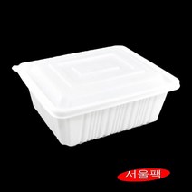 GP-290 찜닭용기 사각찜용기 일회용찜용기 사각탕용기 200세트, 검정