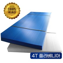 플라베니아 PVC 골판지 단프라 시트 플라스틱 골판지 바닥보양재 900 x 1800, 백색, 4T