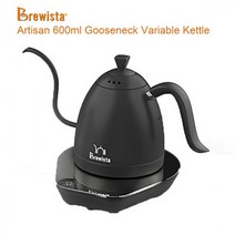 온도 조절 스마트 디지털 파인 마우스 브루 주전자, As picture 600ml5