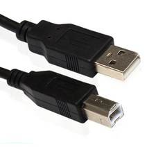 맘보케이블 USB2.0 AB 프린터 케이블 캐논 HP 후지 삼성 복합기 연결선, 1개, 1.2m