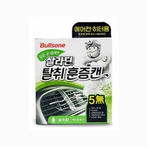 불스원 훈증캔 탈취제 에어컨 히터용 냄새제거 차량용, 숲속향