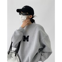 2022신상 루즈핏 라운드 맨투맨