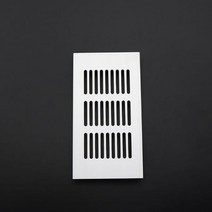 알루미늄 합금 캐비닛 에어 벤트 블랙 장식 커버 구멍 플러그 환기 그릴 옷장 컵보드 하드웨어 액세서리, Silver, 150mm_600mm