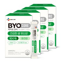 CJ 바이오코어 건강한 생유산균 100억 30포 + 쇼핑백 증정, 30포 x 4박스