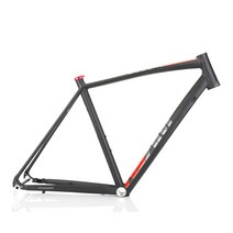 AM CX5000 알루미늄 합금 프레임 탄소 포크 CX 자갈 오프로드 도로 자전거 도로 디스크 브레이크 프레임 자갈 자전거 프레임 셋, Only Frame Red|46cm