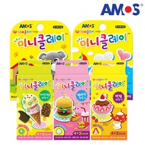 아모스 미니클레이 14종 만들기 세트, 팬더 만들기