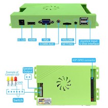 옛날오락기 비디오게임 고전 가정용 게임기 7770 in 1 판도라 사가 박스 DX 스페셜 DIY 키트 아케이드 게임, 한개옵션1, 02 all black