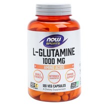 나우푸드 L-글루타민 1000mg 베지 캡슐, 120개입, 1개