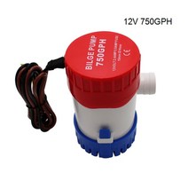 빌지펌프 mini boat bilge pump 12v 24v 1100gph 750gph submerse kayak rule water pump used in boat 수상 모터, 12v 750gph