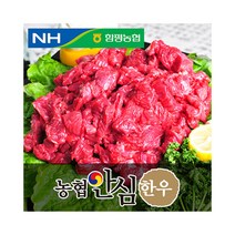 농협안심한우 양지모음, 1팩, 500g 국거리(1등급)