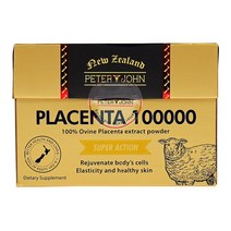 뉴질랜드 피터앤존 플라센타 100000mg 100캡슐 양태반분말, 1box