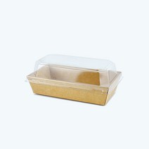 더모아 DRP-16 사각일회용 종이도시락 바디+뚜껑 SET 500개(크라프트), 1박스, 500개