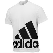 아디다스 GL T 자이언트 LOGO 반팔티 화이트