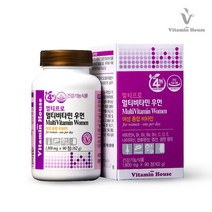 비타민하우스 4FREE 멀티프로 멀티비타민 우먼 1병 (3개월분), 단품, 단품