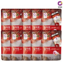 청정원 토마토 스파게티소스 1인분 170g x 10개